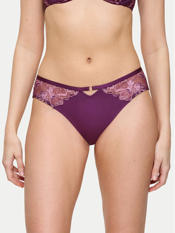 Triumph Дамски бикини тип бразилиана Wild Gardenia Florale 10224873 Виолетов цвят на ниска цена
