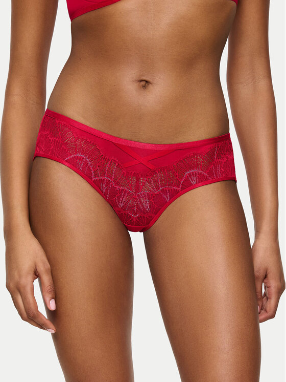 Triumph Класически дамски бикини Palina Moonlight Kiss 10225626 Червен цвят на ниска цена