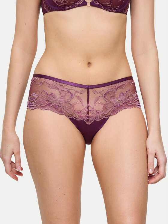 Triumph Класически дамски бикини Wild Gardenia Florale 10224878 Виолетов цвят на ниска цена