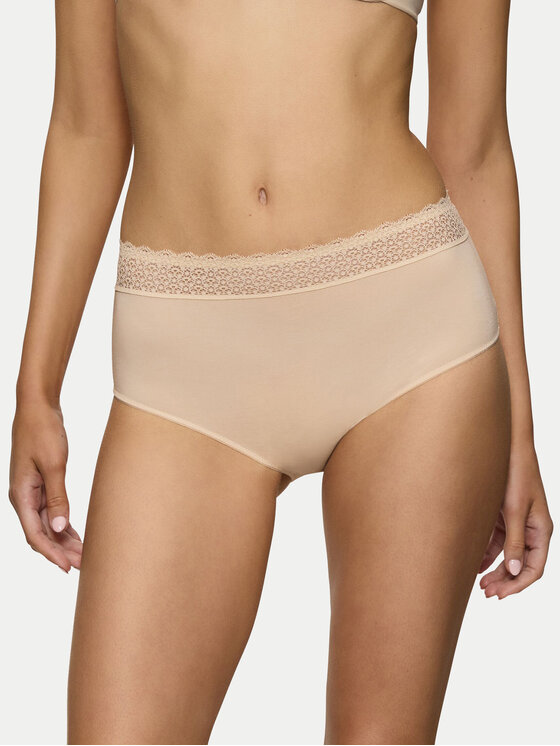 Triumph Комплект бикини Feel Of Modal 10214887 Бежов цвят на ниска цена