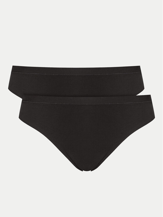 Triumph Комплект бикини Sense Of Modal 10224794 Черен цвят на ниска цена