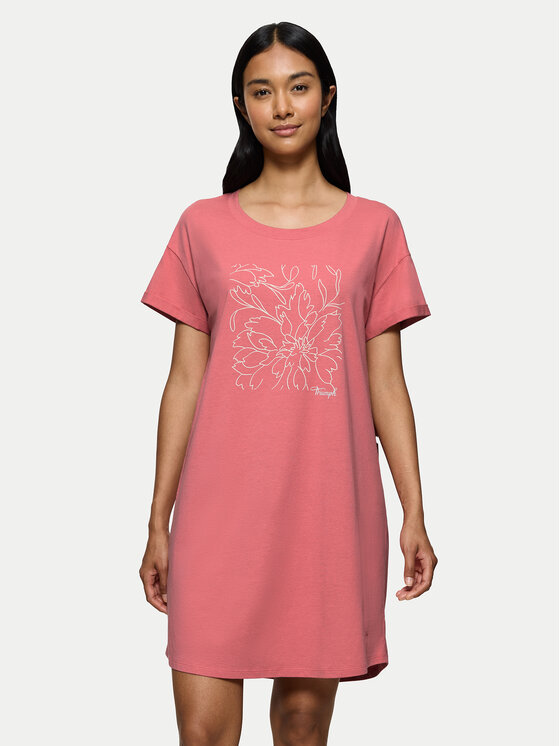 Triumph Нощница 10222566 Розов Regular Fit цвят на ниска цена