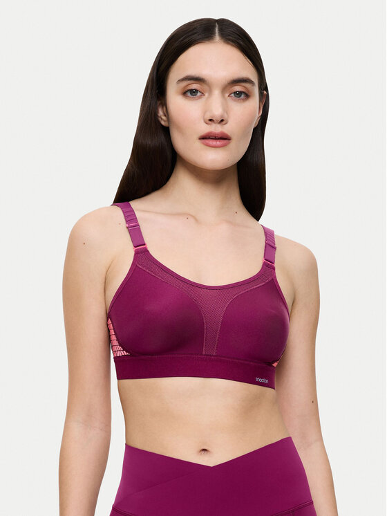 Triumph Спортен сутиен Triaction Extreme Lite 10163839 Бордо цвят на ниска цена