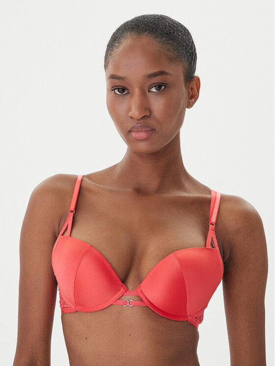 Triumph Сутиен push-up Crazy Stupid Love 10222374 Коралов цвят на ниска цена