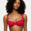 Triumph Сутиен балконет Palina Moonlight Kiss 10224870 Червен цвят на ниска цена