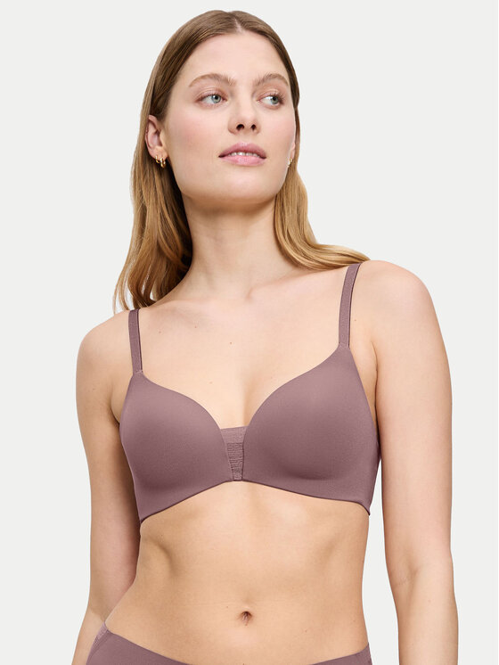 Triumph Сутиен без банели Flex Smart 10213788 Кафяв цвят на ниска цена