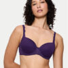 Triumph Сутиен с банели Amourette 10214770 Виолетов цвят на ниска цена