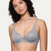 Triumph Сутиен с банели Aura Spotlight 10216459 Сив цвят на ниска цена