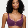 Triumph Сутиен с банели Wild Gardenia Florale 10224872 Виолетов цвят на ниска цена