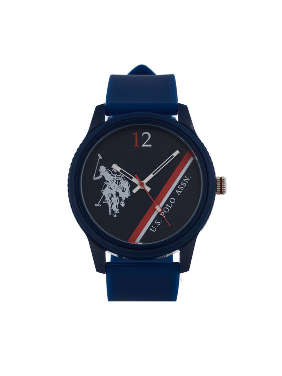 U.S. Polo Assn. Часовник Michael USP7306BL Тъмносин цвят на ниска цена