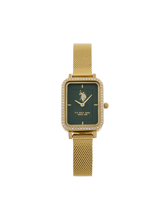 U.S. Polo Assn. Часовник Odette USP8391GR Златист цвят на ниска цена