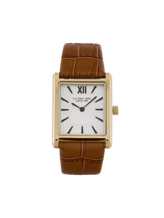 U.S. Polo Assn. Часовник Vivian USP8415YG Кафяв цвят на ниска цена