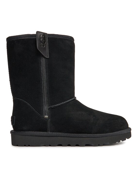 Ugg Апрески W Classic Short Bailey Zip 1144043 Черен цвят на ниска цена