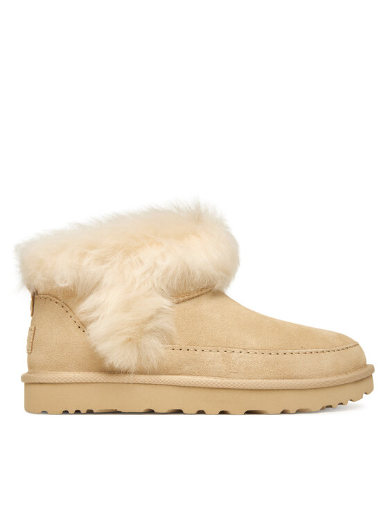 Ugg Апрески W Classic Ultra Mini Chalet 1173832 Бежов цвят на ниска цена