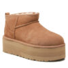 Ugg Апрески W Classic Ultra Mini Platform 1135092 Кафяв цвят на ниска цена