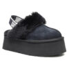 Ugg Пантофи W Funkette 1113474 Черен цвят на ниска цена