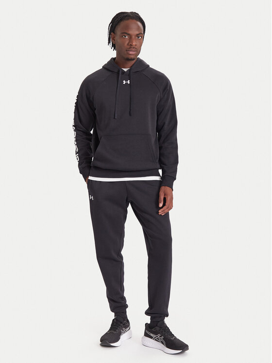 Under Armour Анцуг Ua Rival 1379768 Черен Loose Fit цвят на ниска цена