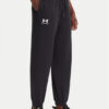 Under Armour Долнище анцуг Essential Fleece Joggers 1373034 Черен Regular Fit цвят на ниска цена