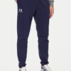 Under Armour Долнище анцуг UA Essential Fleece Jogger 1373882 Тъмносин Regular Fit цвят на ниска цена