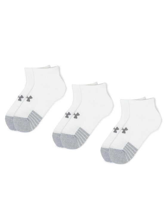 Under Armour Къси чорапи Heatgear Lo Cut Sock 1346753-100 Бял цвят на ниска цена