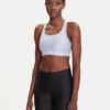 Under Armour Спортен сутиен Crossback Mid Bra 1361034-539 Син Compression Fit цвят на ниска цена