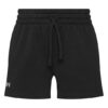 Under Armour Спортни шорти Rival Fleece Short 1382723-001 Черен Loose Fit цвят на ниска цена