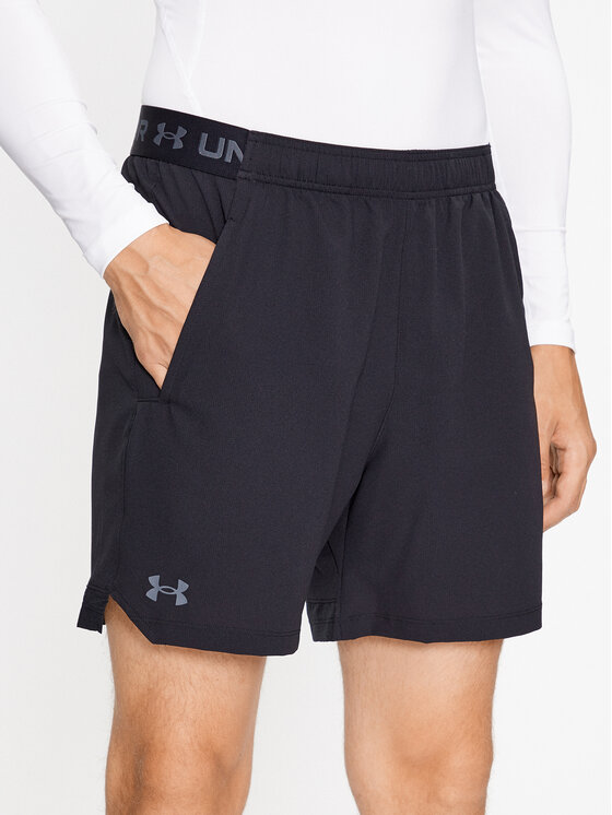 Under Armour Спортни шорти Ua Vanish Woven 6In Shorts 1373718 Черен Fitted Fit цвят на ниска цена