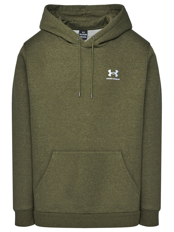 Under Armour Суитшърт Ua Essential 1373880 Зелен Loose Fit цвят на ниска цена