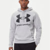 Under Armour Суитшърт Ua Rival 1357093 Сив Regular Fit цвят на ниска цена