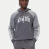 Under Armour Суитшърт Ua Rival Fleece Colorblock 6003958 Сив Loose Fit цвят на ниска цена