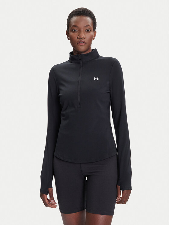 Under Armour Суитшърт от техническо трико Ua Motion 6001618 Черен Slim Fit цвят на ниска цена
