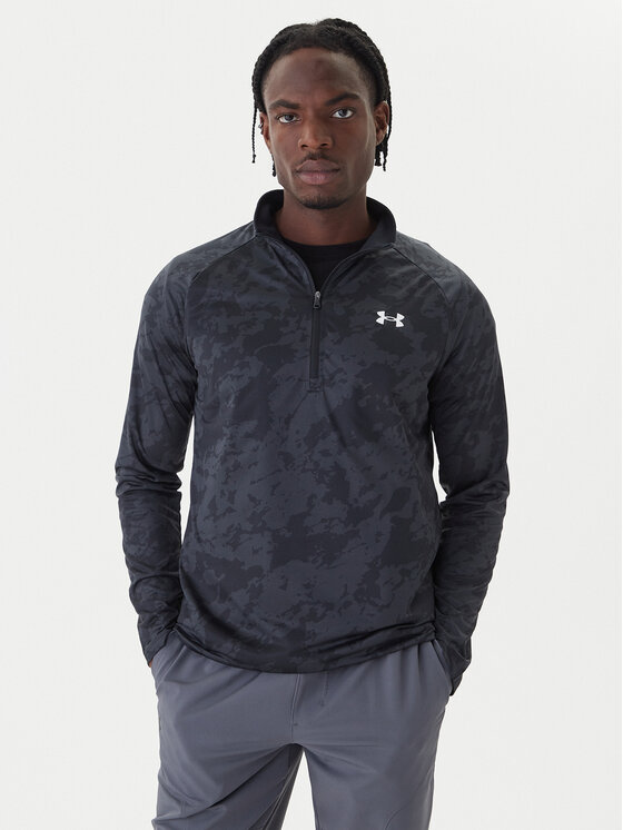 Under Armour Тениска от техническо трико Ua Tech™ 1328495 Черен Loose Fit цвят на ниска цена