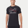 Under Armour Тишърт Ua Gl Foundation Update Ss 1382915-001 Черен Loose Fit цвят на ниска цена