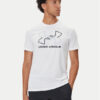 Under Armour Тишърт Ua Gl Foundation Update Ss 1382915 Бял Loose Fit цвят на ниска цена