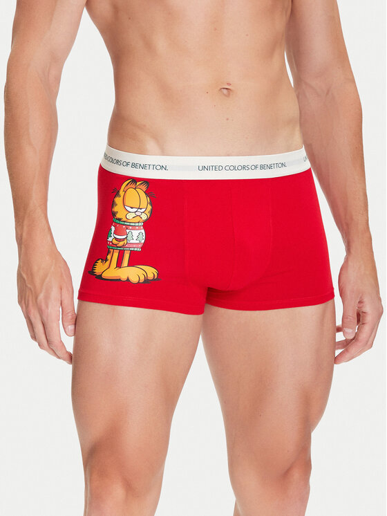 United Colors Of Benetton Боксерки 32IM2X017 Червен цвят на ниска цена