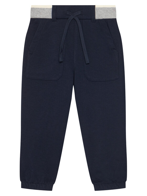 United Colors Of Benetton Долнище анцуг 32N4GF050 Тъмносин Regular Fit цвят на ниска цена