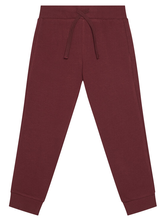 United Colors Of Benetton Долнище анцуг 3J68CF01P Бордо Regular Fit цвят на ниска цена