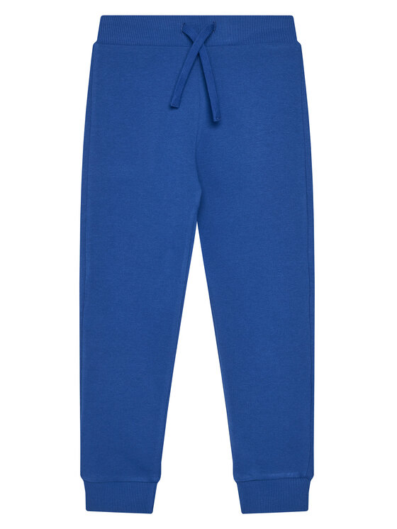 United Colors Of Benetton Долнище анцуг 3J68CF01P Син Regular Fit цвят на ниска цена