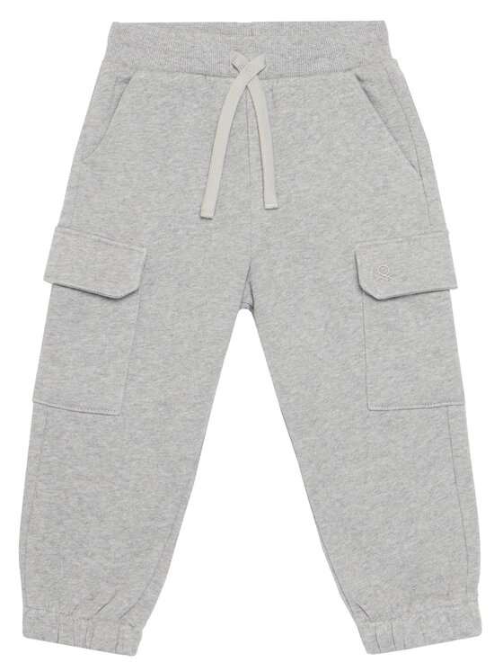 United Colors Of Benetton Долнище анцуг 3J68GF045 Сив Regular Fit цвят на ниска цена