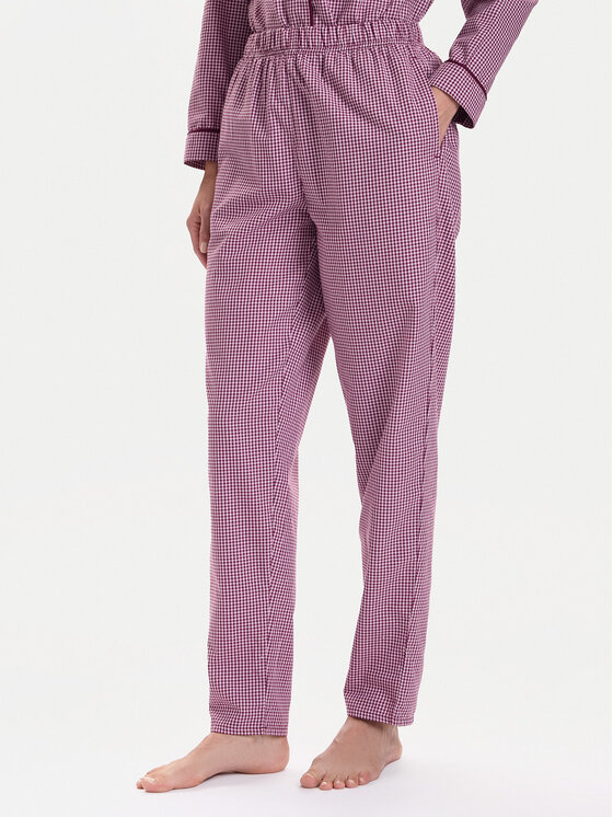 United Colors Of Benetton Долнище на пижама 4MYG3F00M Бордо Regular Fit цвят на ниска цена