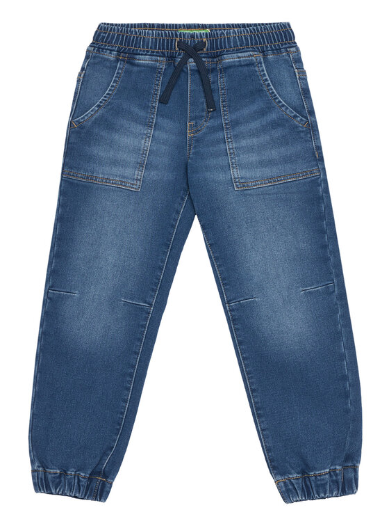 United Colors Of Benetton Дънки 44LGCF04J Тъмносин Regular Fit цвят на ниска цена