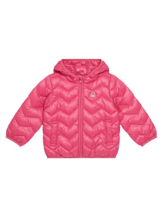United Colors Of Benetton Зимно яке 21INGN02Z Розов Regular Fit цвят на ниска цена