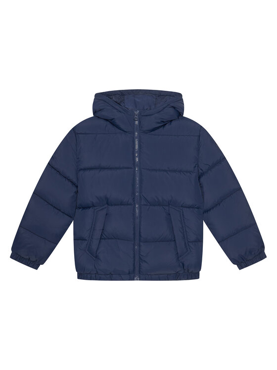 United Colors Of Benetton Зимно яке 2WU0CN06N Тъмносин Regular Fit цвят на ниска цена