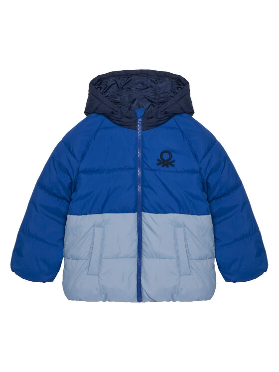 United Colors Of Benetton Зимно яке 2WU0GN02W Син Regular Fit цвят на ниска цена