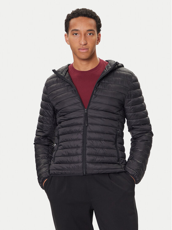 United Colors Of Benetton Преходно яке 2TWDUN06I Черен Regular Fit цвят на ниска цена