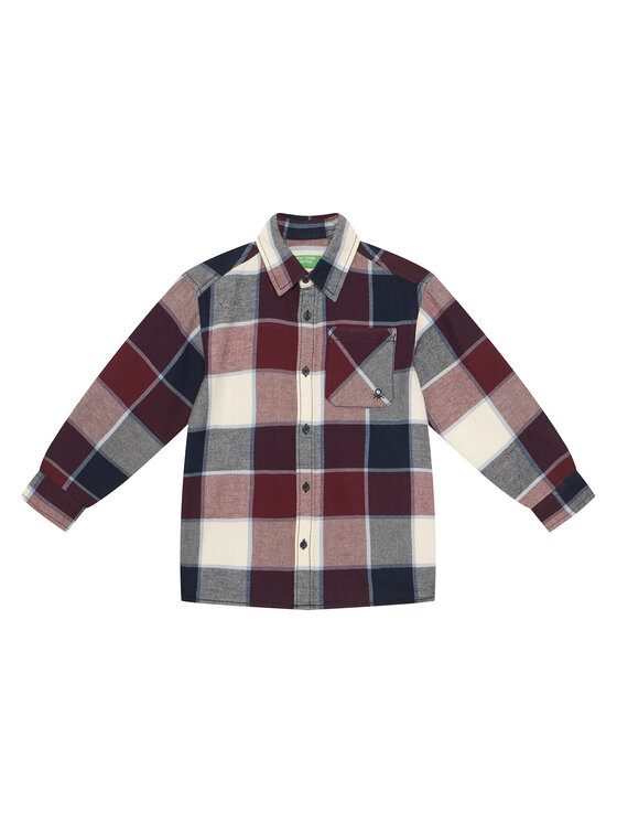 United Colors Of Benetton Риза 5LQHCQ04B Цветен Oversize цвят на ниска цена