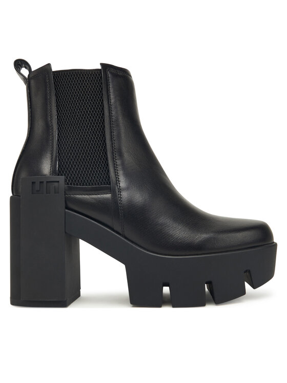 United Nude Боти Grip Chelsea Mid IV 109590116 Черен цвят на ниска цена