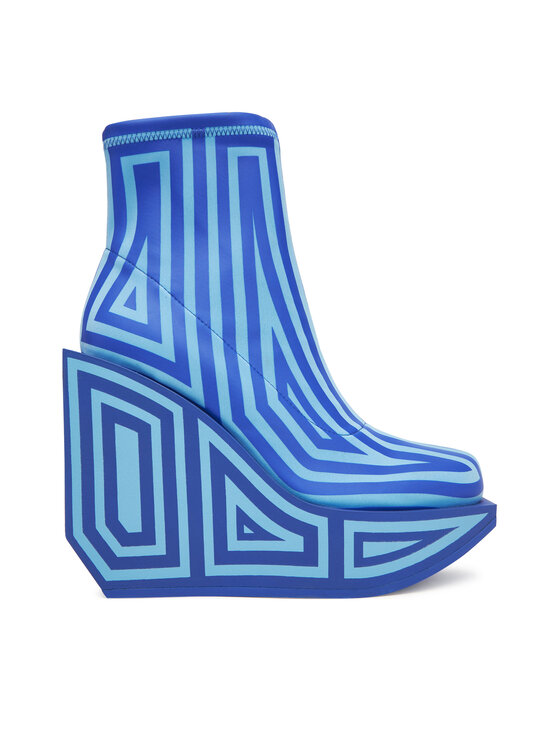 United Nude Боти Wa Bootie Hi 1087965682 Син цвят на ниска цена