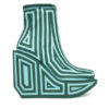 United Nude Боти Wa Bootie Hi 1087993382 Зелен цвят на ниска цена