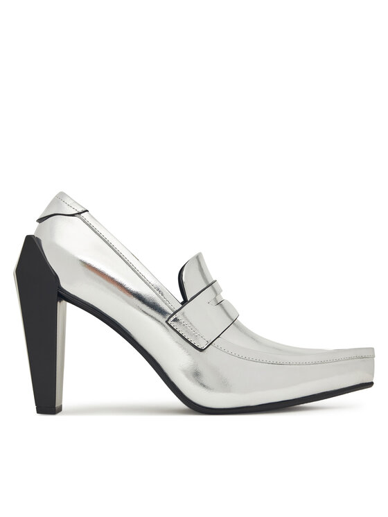 United Nude Обувки Gem Loafer Hi 1095514116 Сребрист цвят на ниска цена
